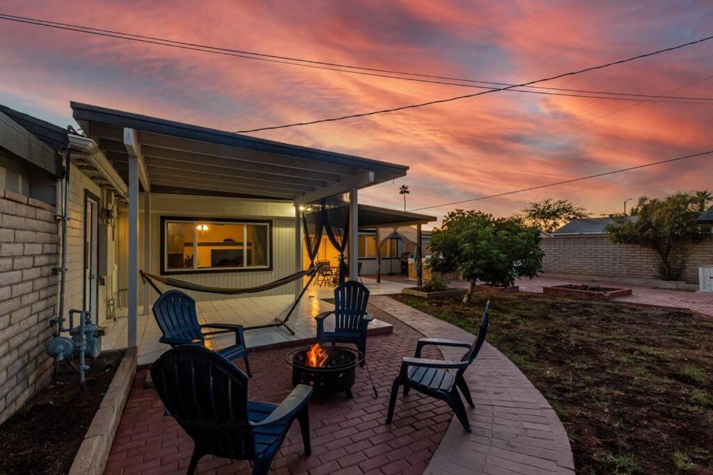 New Midtown Modern Studio With Backyard Phoenix Exterior foto