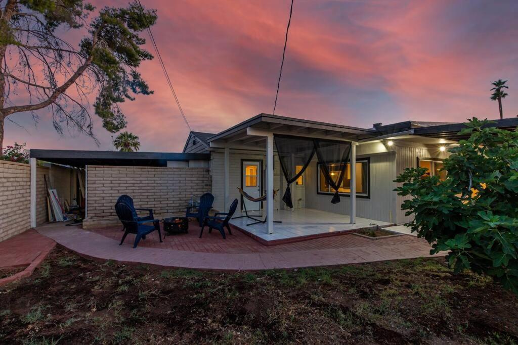 New Midtown Modern Studio With Backyard Phoenix Exterior foto